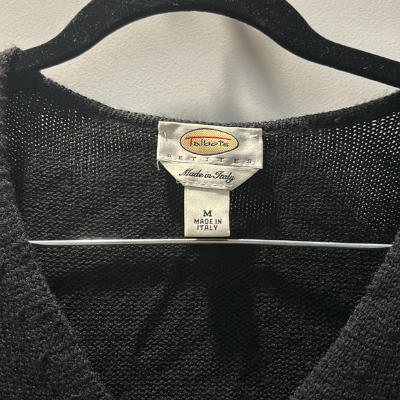 Talbots petite black sweater - Picture 2 of 2